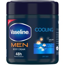 Vaseline Men Cooling Moisturizing Body Cream For Dry Skin 400ML