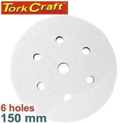 Tork Craft Interface Cushion Pad 150MM Hook And Loop 6 Holes SPC00130