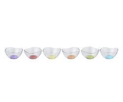 Vira 6 Piece Glass Bowl Set