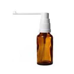 30ML Amber Glass Aromatherapy Bottle With Throat Sprayer 18 65