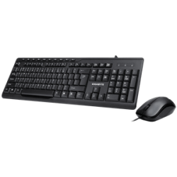 Gigabyte KM6300 Wired USB Desktop Set - Desktop Keyboard & Mouse - USB