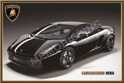 Lamborghini Nera - Magnet