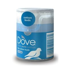 Dove Cotton Ear Buds In Tub - 100'S