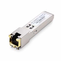 Cable Matters 1000BASE-T Gigabit Sfp To RJ45 Copper Ethernet Modular Transceiver For Cisco Dell Ubiquiti Tp-link D-link Juniper Huawei Mellanox Mikrotik Netgear And Supermicro Equipment