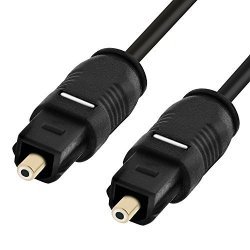 Digital Optical Audio Cable 10 Ft Fosmon Toslink Male To Toslink Male S pdif Fiber Optic Cord For Apple Macbook Pro Mac Pro mini Imac Chromecast