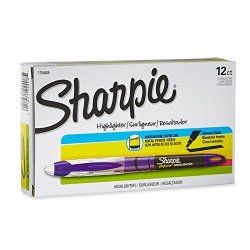 Sharpie 1754469 Accent Sharpie Pen-style Highlighter Purple 12-PACK