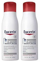 Eucerin In-shower Body Lotion 13.5 Ounce Per Bottle 2 Bottles