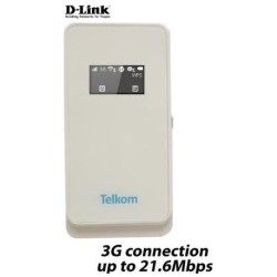 D-Link Telkom Branded Dwr-730 Wireless N 3g Hspa+ Sim Card Router
