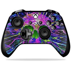 Mightyskins Skin For Microsoft Xbox One X Controller - Hard Wired Protective Durable And Unique Vinyl Decal Wrap Cover Easy To Apply