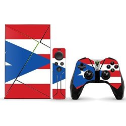 Mightyskins Protective Vinyl Skin Decal For Nvidia Shield Tv Wrap Cover Sticker Skins Puerto Rican Flag