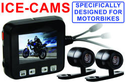 Ice-cams Pro Dashcam Designed For Bikes