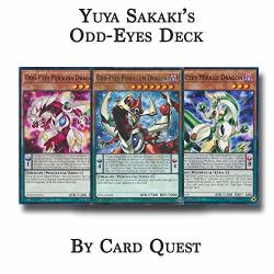 Yu-gi-oh Yuya Sakaki Complete Odd-eyes Pendulum Dragon Deck