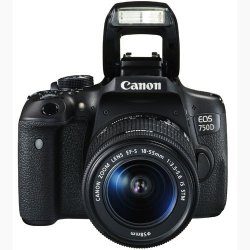 Canom Eos 750D 18-55 Is Stm Lens Ef-s 75-300 16GB Sdhc