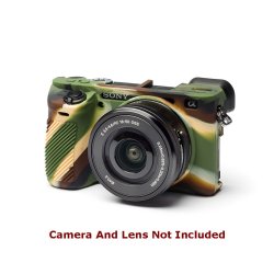 Pro Silicone Camera Case For Sony A6500 - Camouflage - ECSA6500C