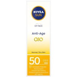 Nivea Sun SPF50 Q10 Anti Age Face Cream 50ML