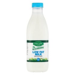 Fair Cape Ecofresh Low Fat Milk 1L