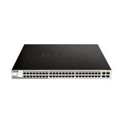 D-Link 52 Port Smart Managed Poe Switch - 48X 1GBE Ports 4X 1GBPS Sfp Ports 740W Poe Budget Rackmount Form Factor