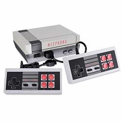 MEEPHONG Retro Game Console Av Output Nes Console Built-in Hundreds Of Classic Video Games