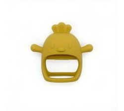 Silicone Teether Baby Soothing Chicken - Mango