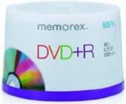Memorex DVD+R 4.7GB Spindle Pack