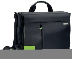Leitz Complete 15.6 Inch Messenger Smart Traveler Notebook Bag - Black