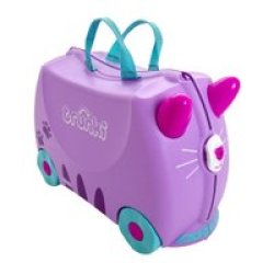 Trunki Kids Ride-on Suitcase Cassie The Candy Cat