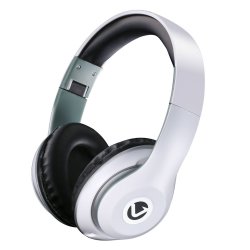 Volkano Rhythm Series Ultra Powerful Aux Headphones- White