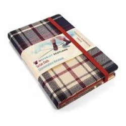 Waverley S.t. M : Dress Pocket Genuine Tartan Cloth Commonplace Notebook Hardcover