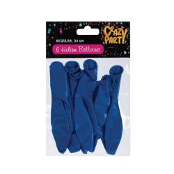 Helium Balloon - Party Accessories - Latex - Blue - 6 Pack - 3 Pack