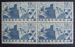 Stamp Block Of 4 Portugal 1945