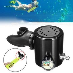 Oxygen Diving Tank Cylinder Adapter Valve Head Set Replacement Mouthpiece Diving Accessories
