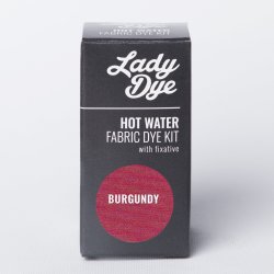 Lady Hot Water Dye Burgundy