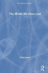 The World We Have Lost Hardcover