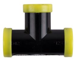 Bulk Pack X 5 Full Flow Tee - 25MM Pack Of 2