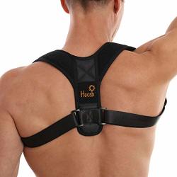 Fda Approved Adjustable One-size-fits-all Posture Corrector For Men & Women: New Design With Built-in Pads Double-strong Fasteners Premium Materials With Its Portable Bag