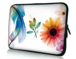 ProfessionalBags Sunflower Universal 17" Laptop Bag Case Cover Sleeve For 17.3" Macbook Pro Hp Compaq Hp Envy 17 3D Sony Vaio Dell Xps Alienware M17X