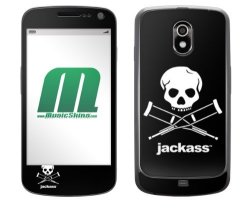 Zing Revolution Musicskins Jackass Logo Skin For Samsung Galaxy Nexus