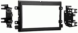 Carxtc Double Din Install Car Stereo Dash Kit For A Aftermarket Radio Fits 2006-2010 Ford Explorer Sport Trac And Mercury Mountaineer Trim Bezel Is Black