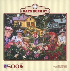 Sure-lox 500 Piece Puzzle - Days Gone By - Ladies Garden Club By Susan Brabeau