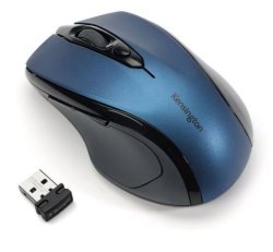 Kensington Pro Fit Mid-Size Wireless Optical Mouse in Blue