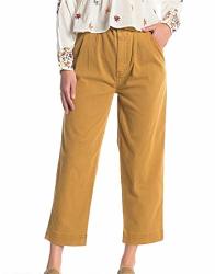 Free People Women's Seamed Like The Real Thing Pants Sand Tan 6