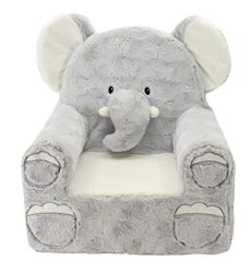 Sweet Seats Gray Elephant Children's Chair Large Size Machine Washable Cover