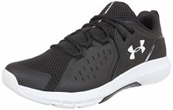 Under Armour Men's Charged Commit 2.0 Cross Trainer Running Shoe Black 001 white 10.5