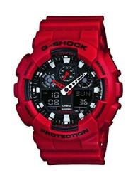 G-shock GA-100B-4ADR Watch Red 0