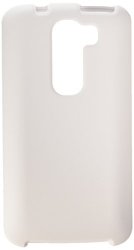 Hr Wireless Rubberized Cover Case For LG G2 MINI LS885 - Retail Packaging - White