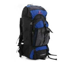 55L Outdoor Sport Camping Backpack With Rain Cover FX-8852 - Blue