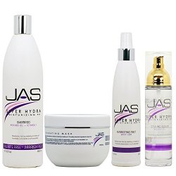 Jas Super Hydra Moisturizing Ph All In 1 Combo Shampoo+mask+leave-in+serum
