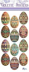 Violette Stickers Easter Eggs