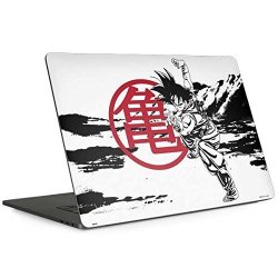 Skinit Decal Laptop Skin For Macbook Pro 13-INCH With Touch Bar 2016-19 - Officially Licensed Dragon Ball Z Goku Wasteland Bold Design