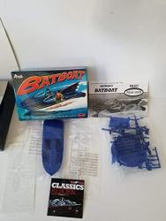 Batman Bat Boat With Robin Hood Plastic Model Kit 1966 Version
